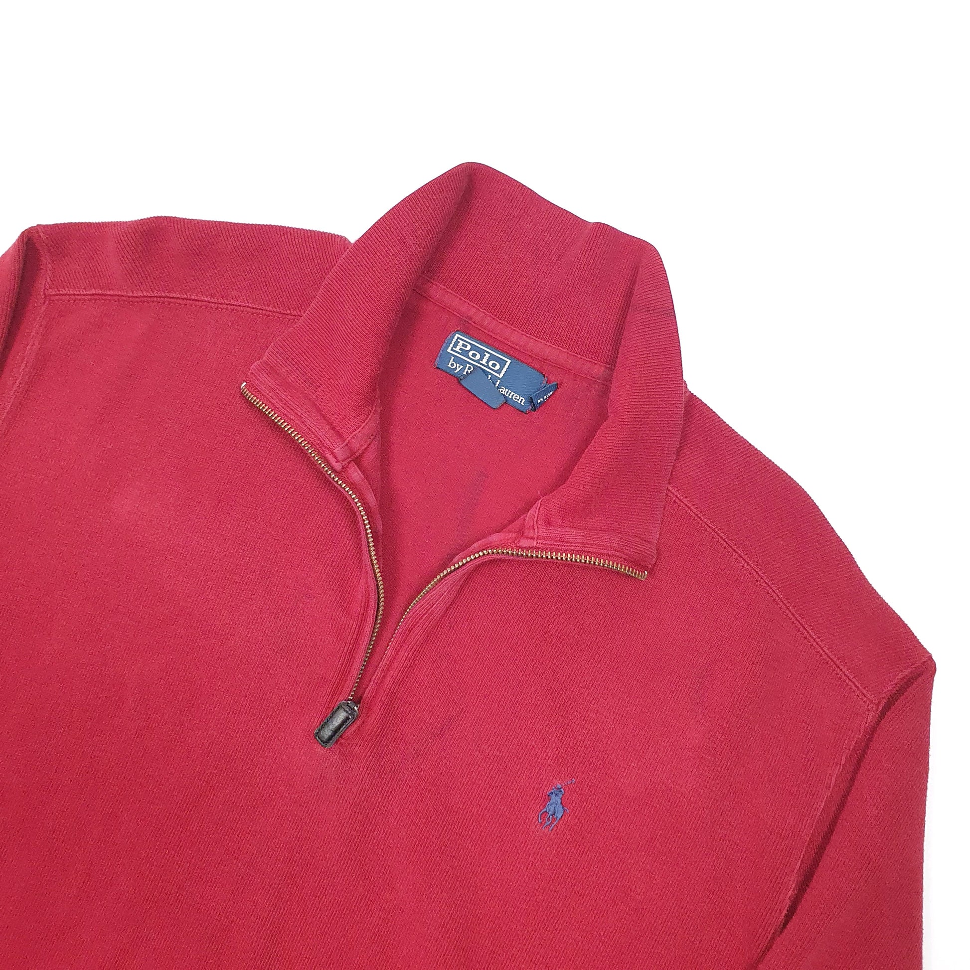 Polo Ralph Lauren Quarter Zip XL Red