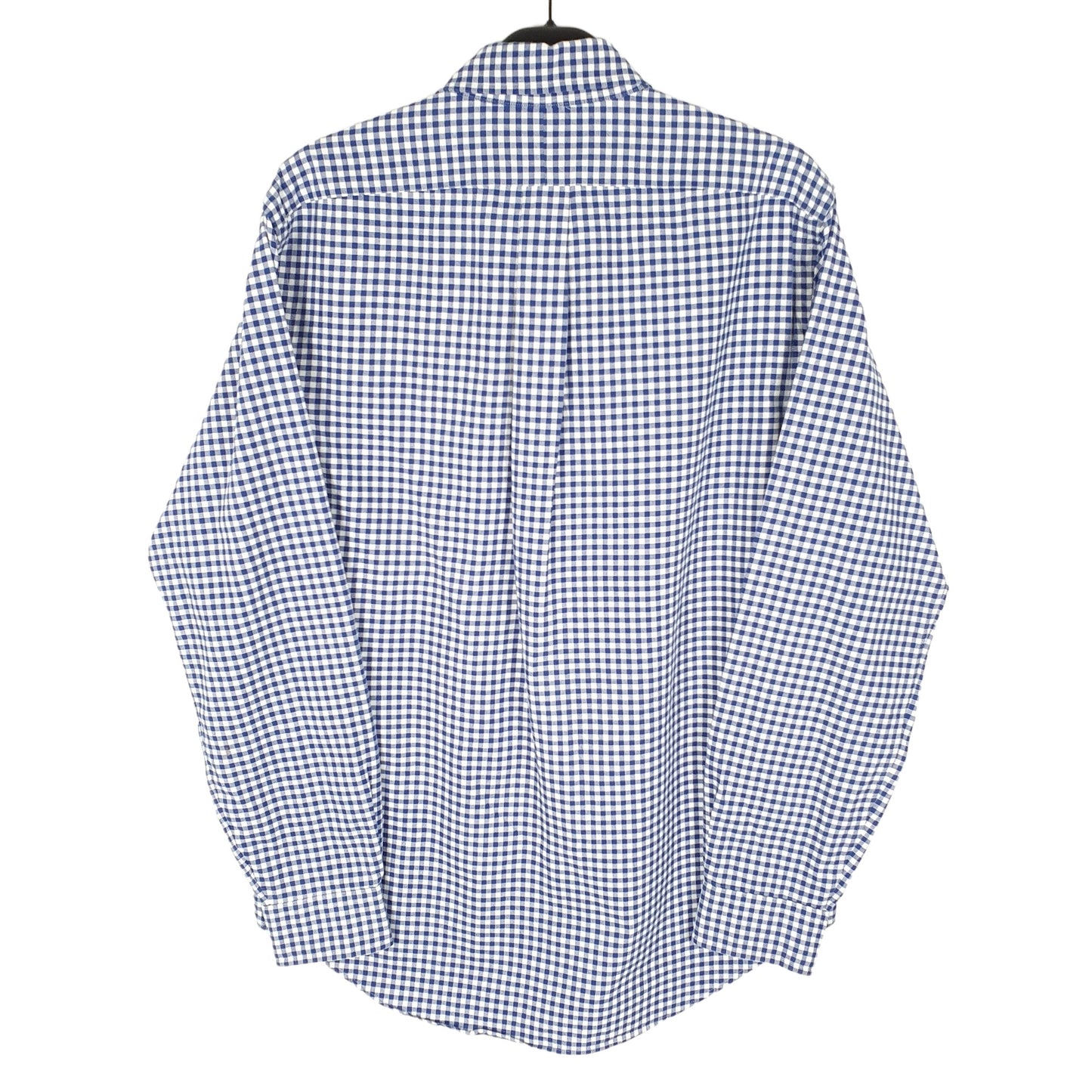 Ralph Lauren Long Sleeve Classic Fit Gingham Shirt Blue