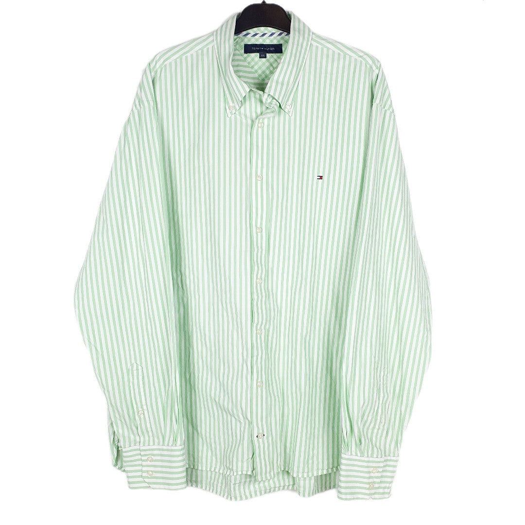 Green Tommy Hilfiger Long Sleeve Shirt