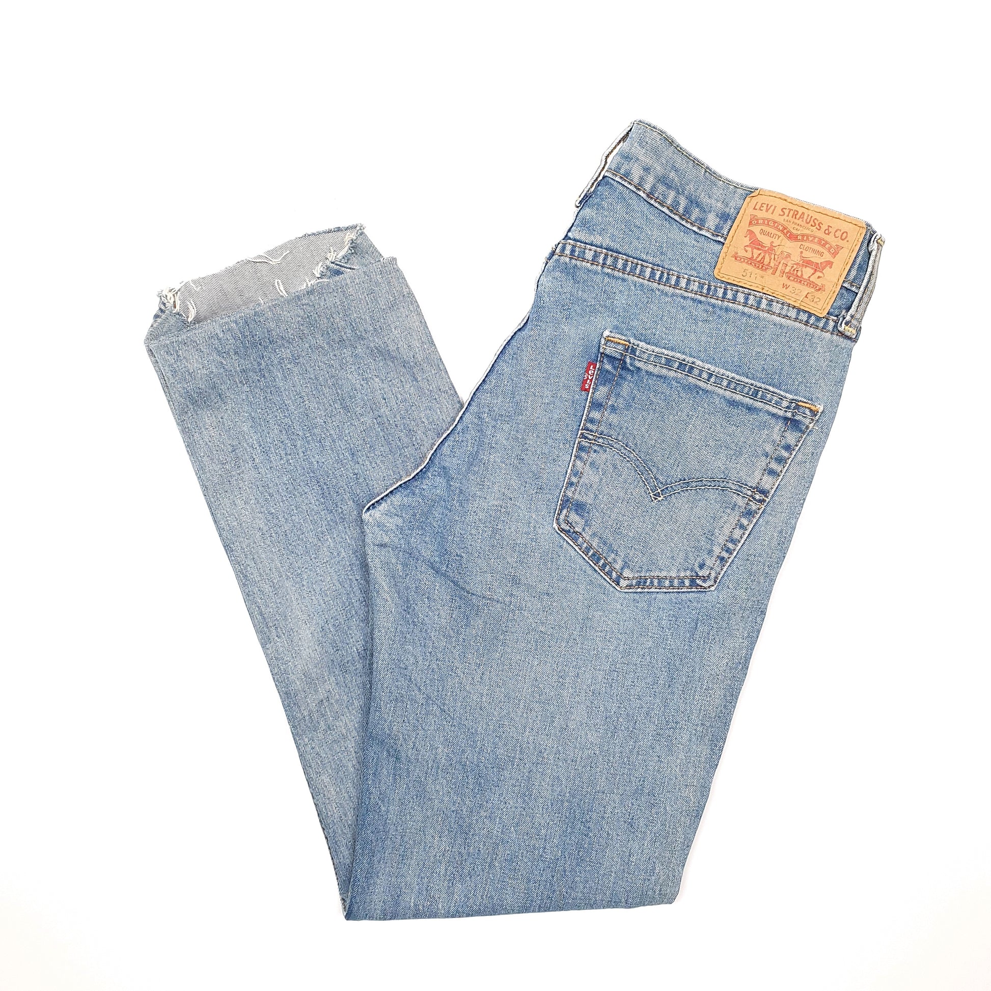 Levis 511 Slim Fit Jeans W32 L29 Blue