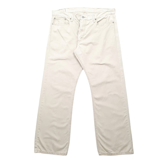 Levis 514 Straight Fit Jeans W38 L30 Beige