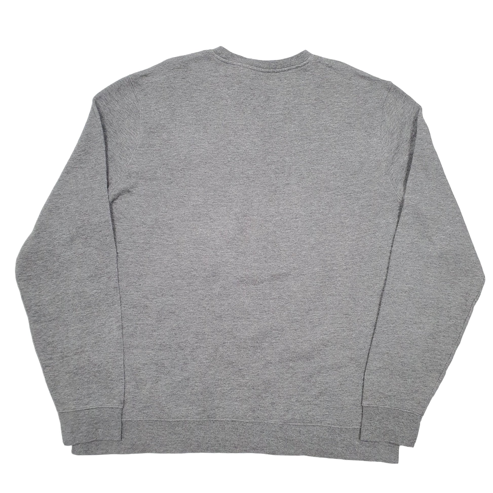 Mens Grey Fila  Crewneck Jumper