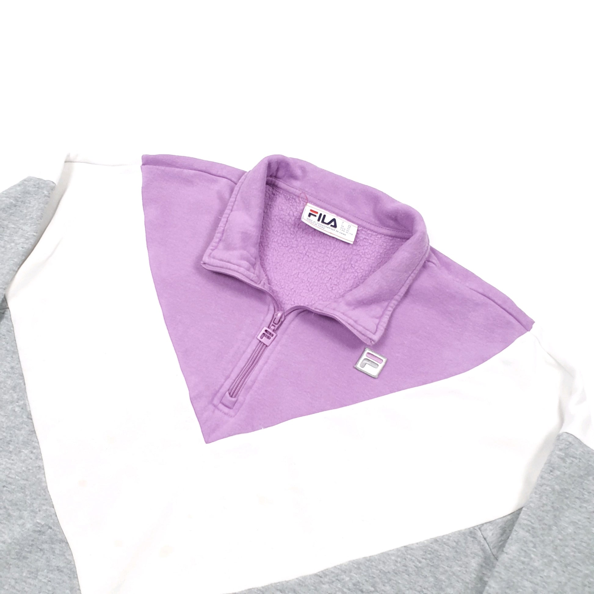 Fila Quarter Zip L Grey