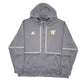 Mens Grey Adidas Hoodie Full Zip Jumper