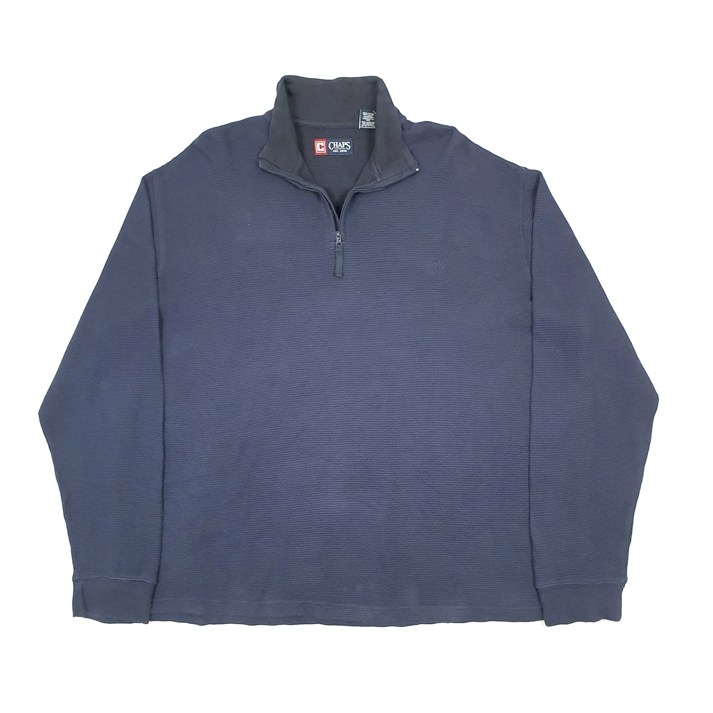 Chaps Quarter Zip XXL Navy