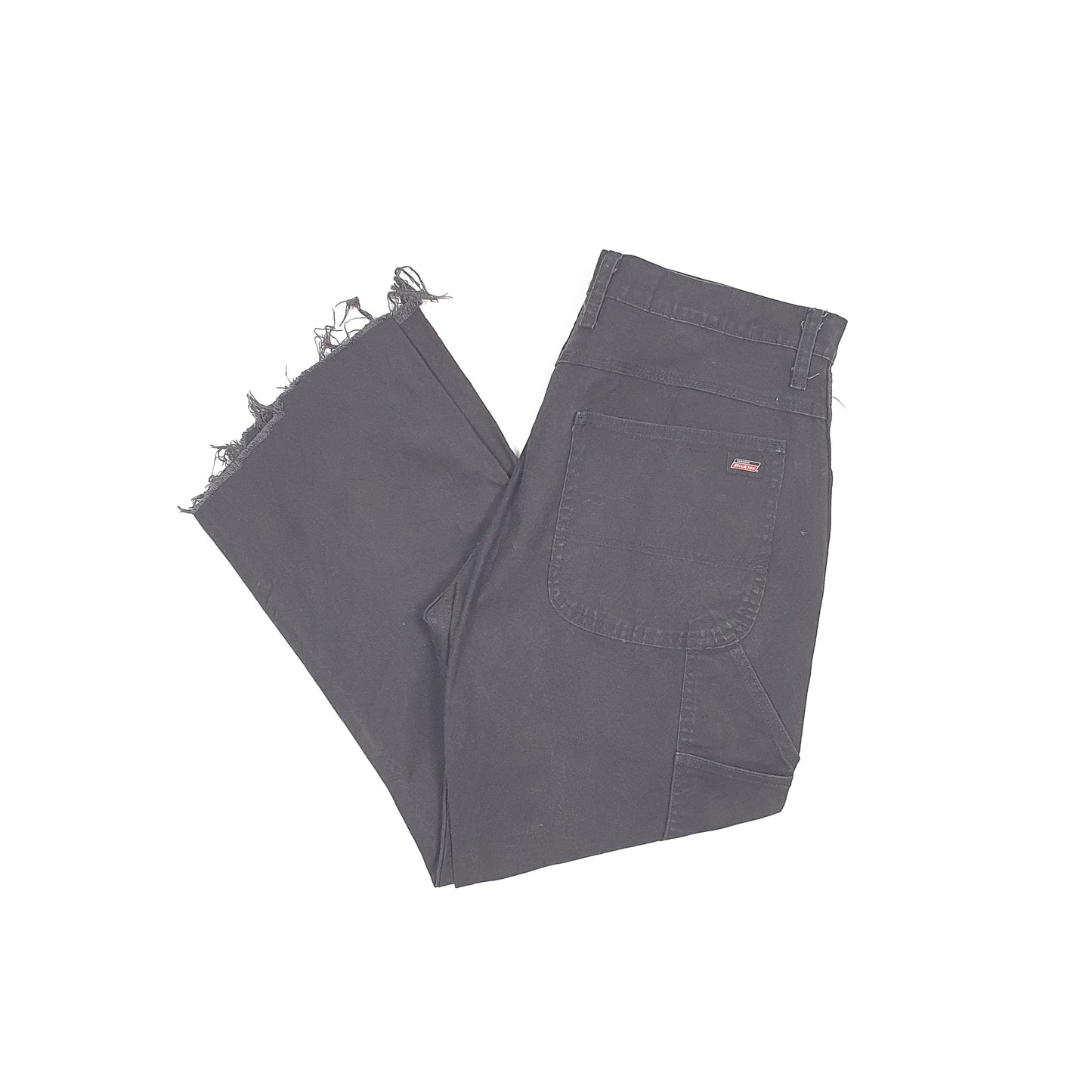 Mens Dickies Black Carpenter Trousers W34 L25 Black