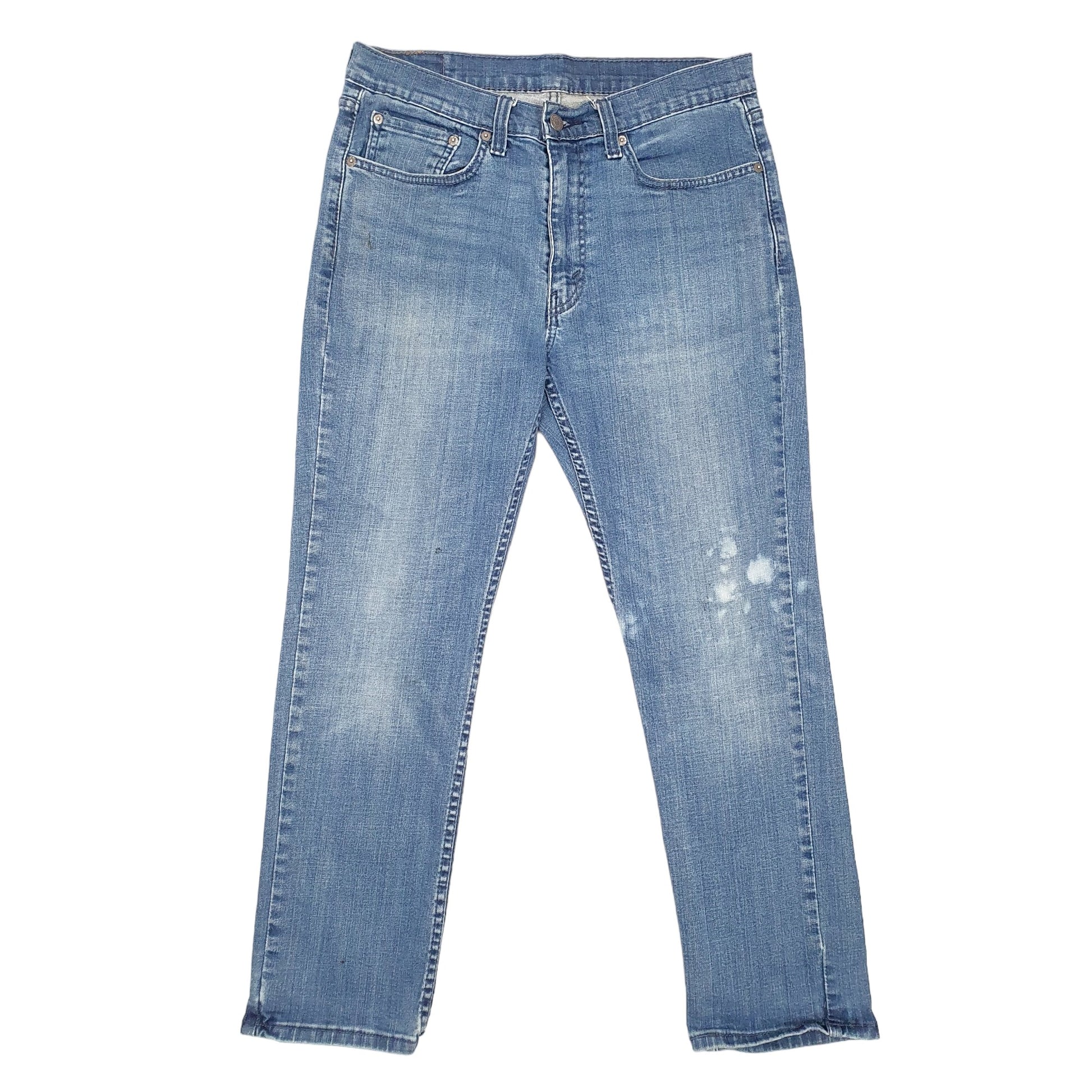 Mens Blue Levis Stretch 514 JeansW34 L29