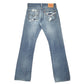 Levis 527 Bootcut Fit Jeans W32 L34 Blue