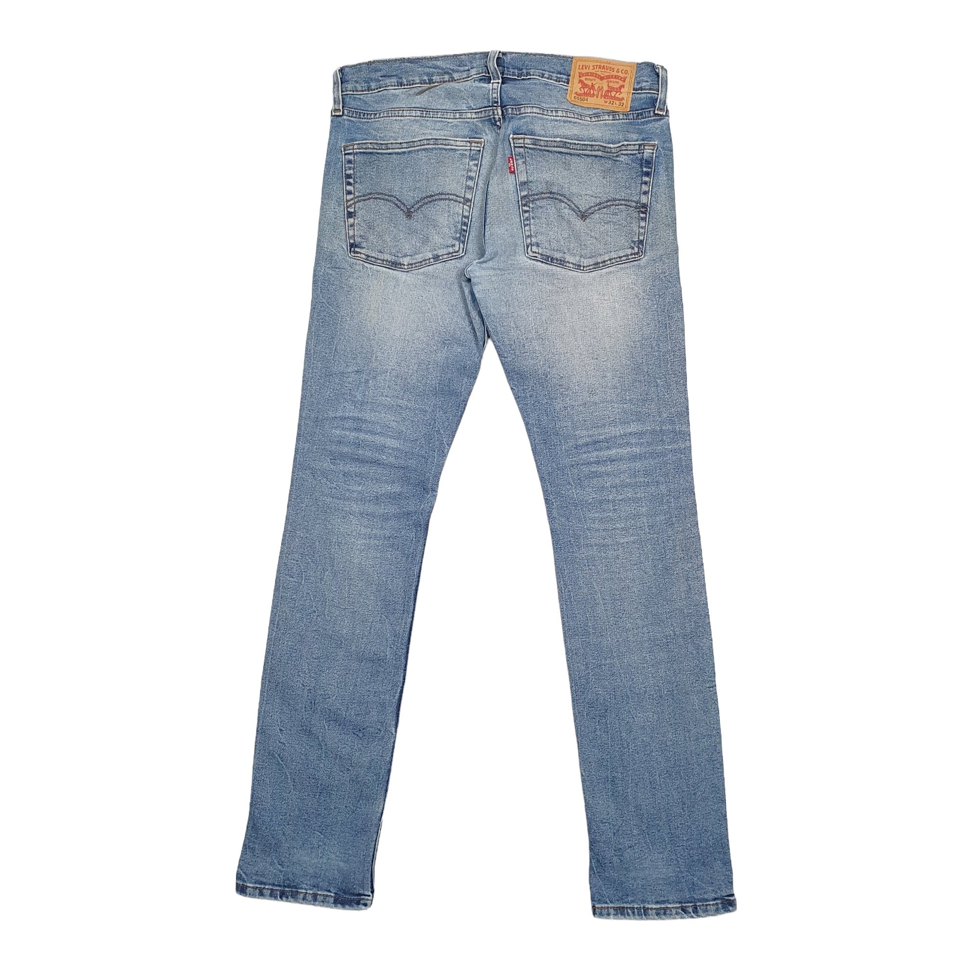Mens Blue Levis  504 JeansW32 L32