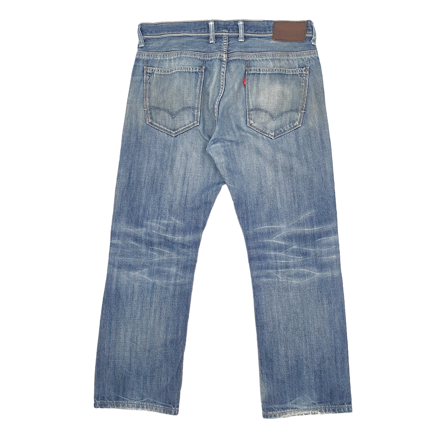 Levis Red Straight Fit Jeans W36 L32 Blue