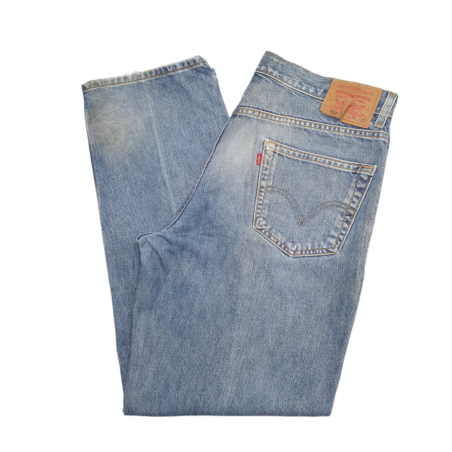 Mens Blue Levis  550 JeansW36 L30