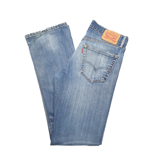 Levis 527 Bootcut Fit Jeans W32 L34 Blue