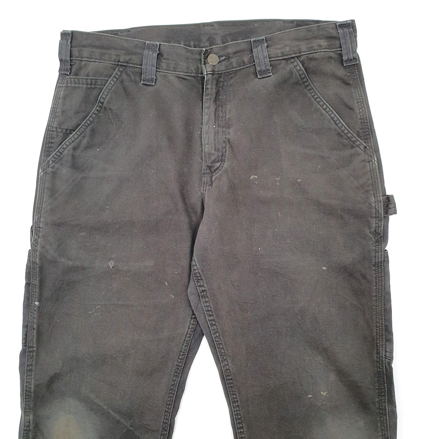 Mens Grey Carhartt  Carpenter Trousers