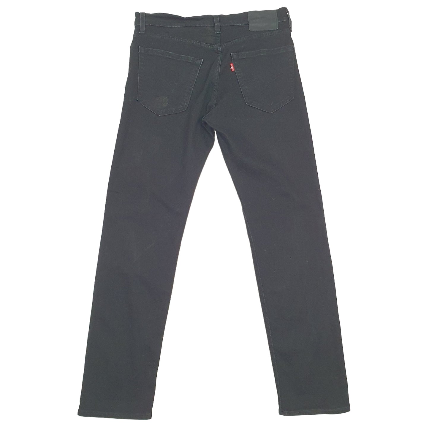 Levis 502 Regular Fit Tapered Jeans W32 L29 Black