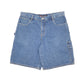 Mens Blue Faded Glory Cargo Carpenter Workwear Denim Shorts