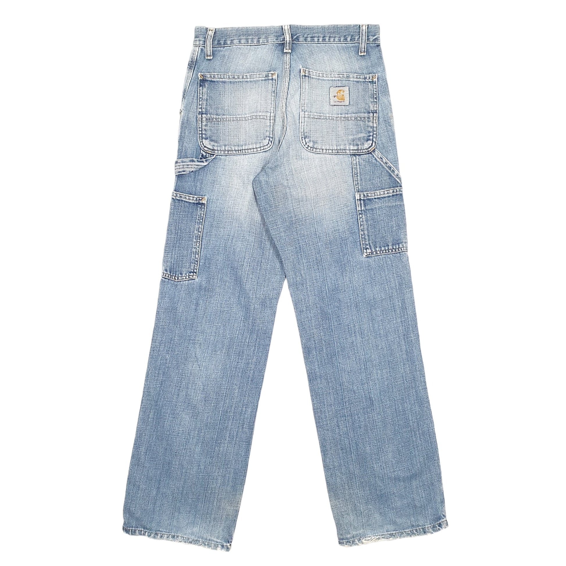 Mens Blue Carhartt  Carpenter JeansW30 L32