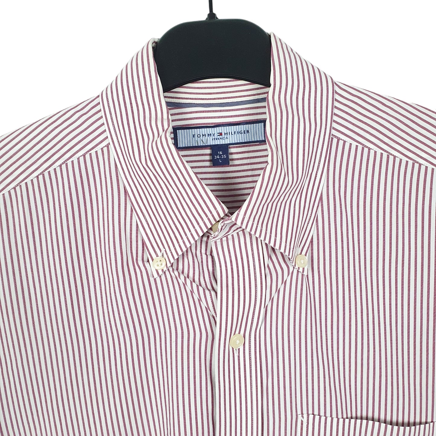 Tommy Hilfiger Long Sleeve Regular Fit Striped Shirt