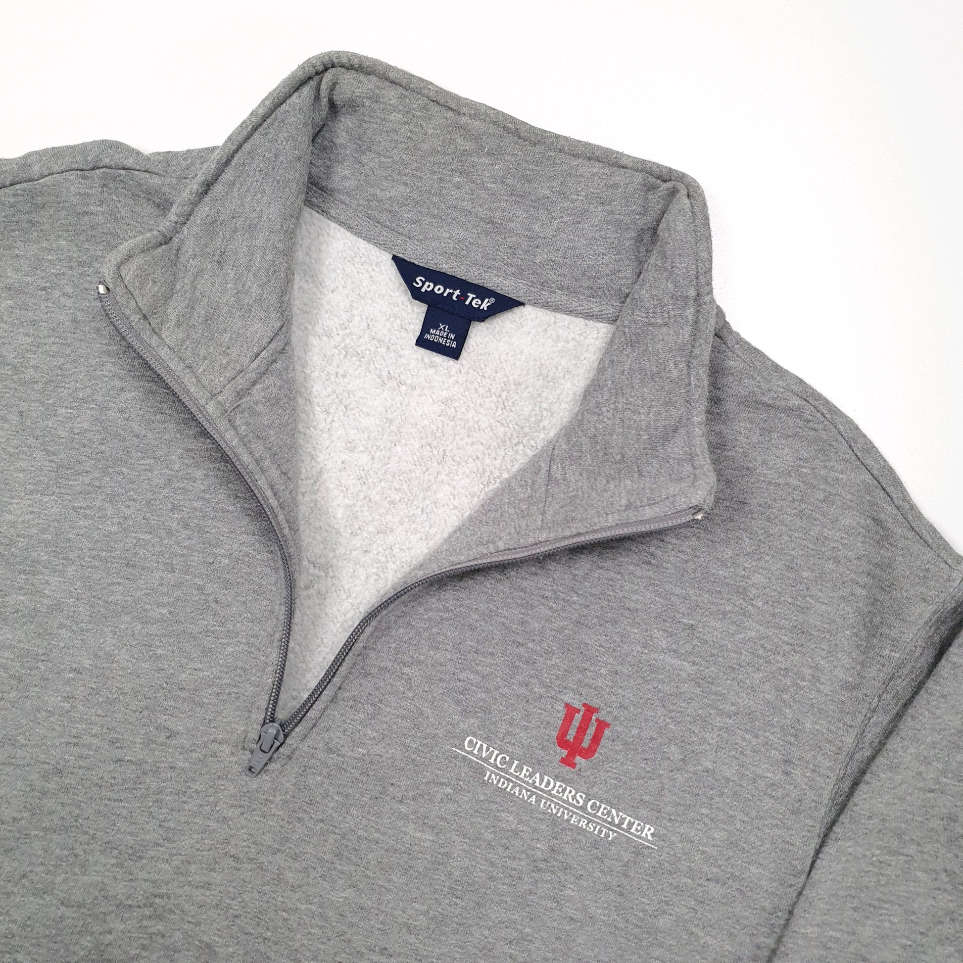 Sport Tek USA College Quarter Zip XL Grey