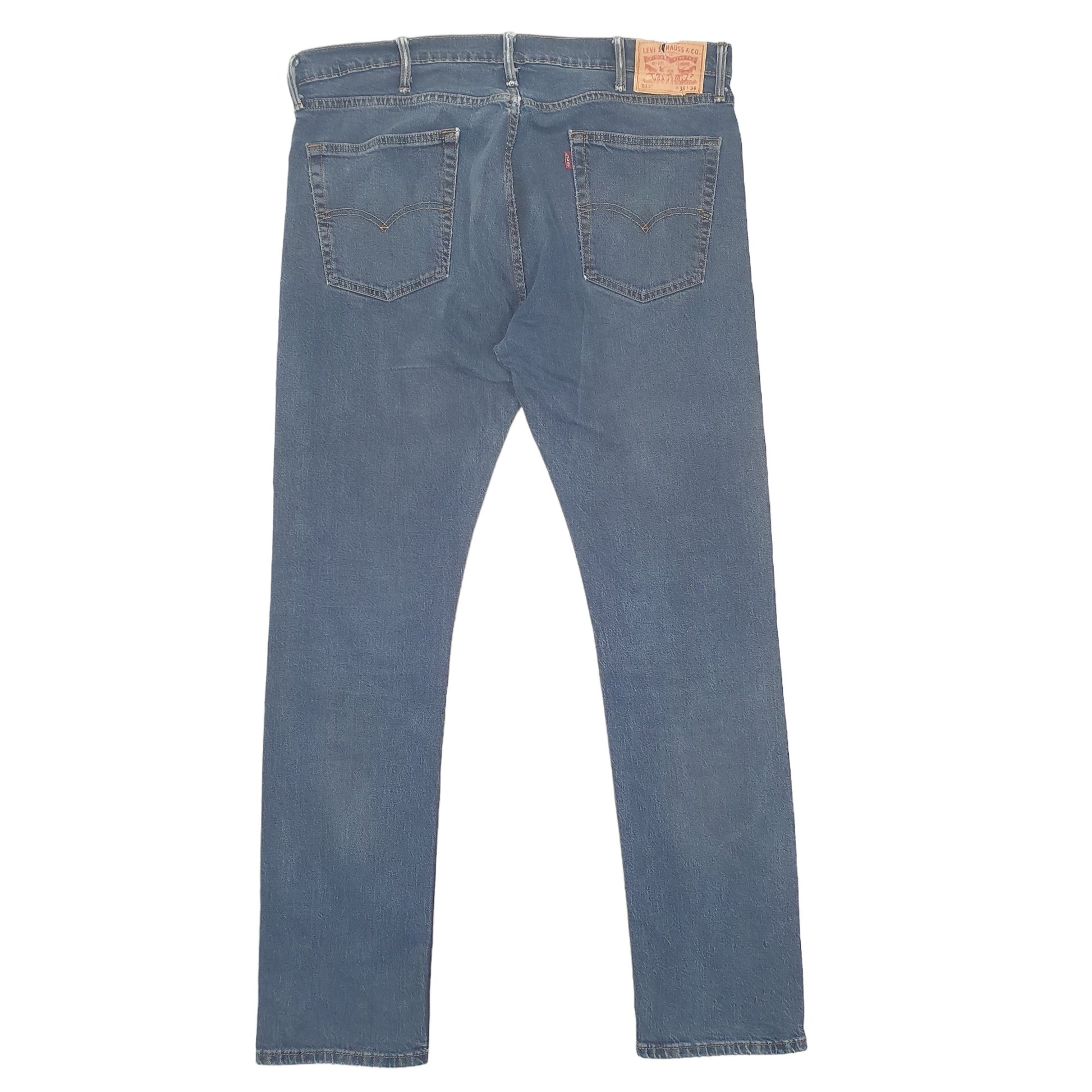 Mens Blue Levis Stretch 513 JeansW38 L34