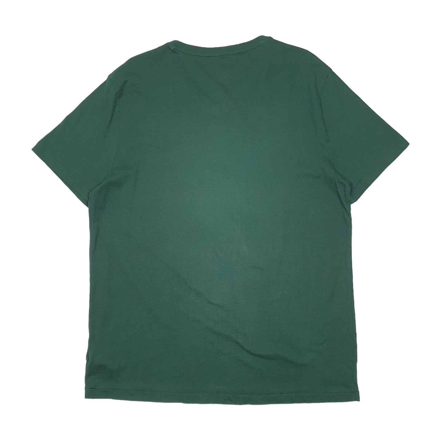 Mens Green Ralph Lauren Slim Fit Polo V Neck Short Sleeve T Shirt