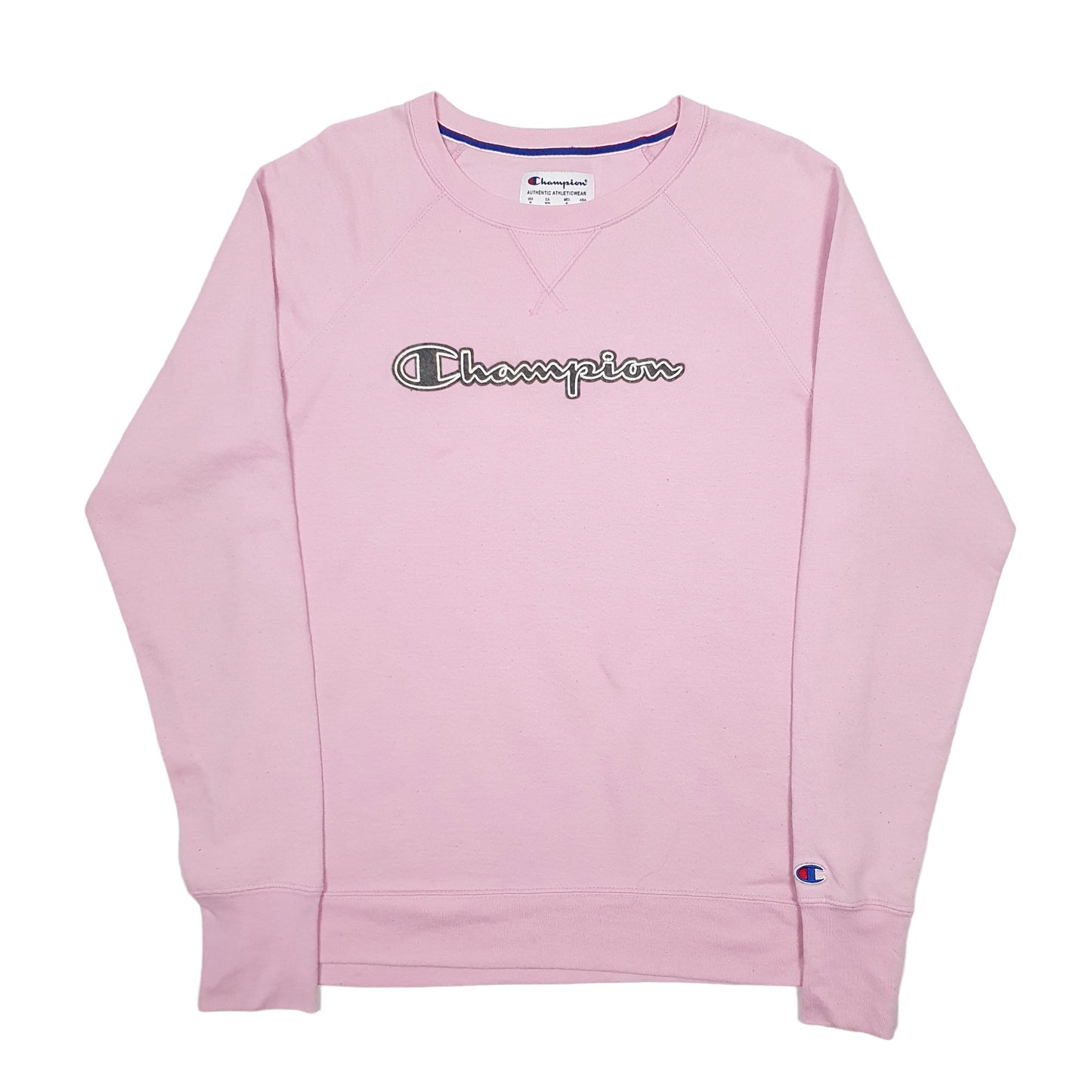 Womens Pink Champion  Crewneck Jumper