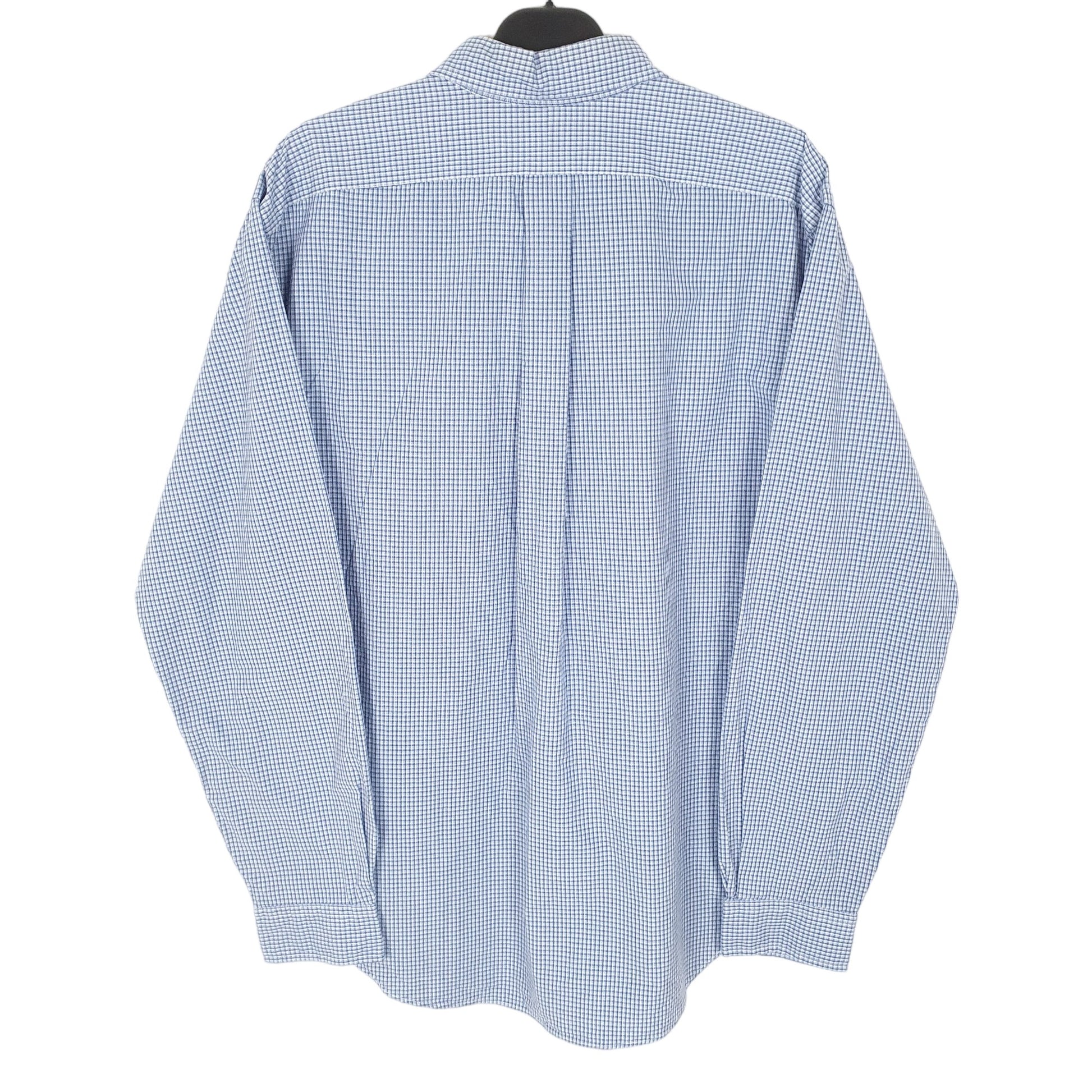 Ralph Lauren Long Sleeve Regular Fit Check Shirt Blue