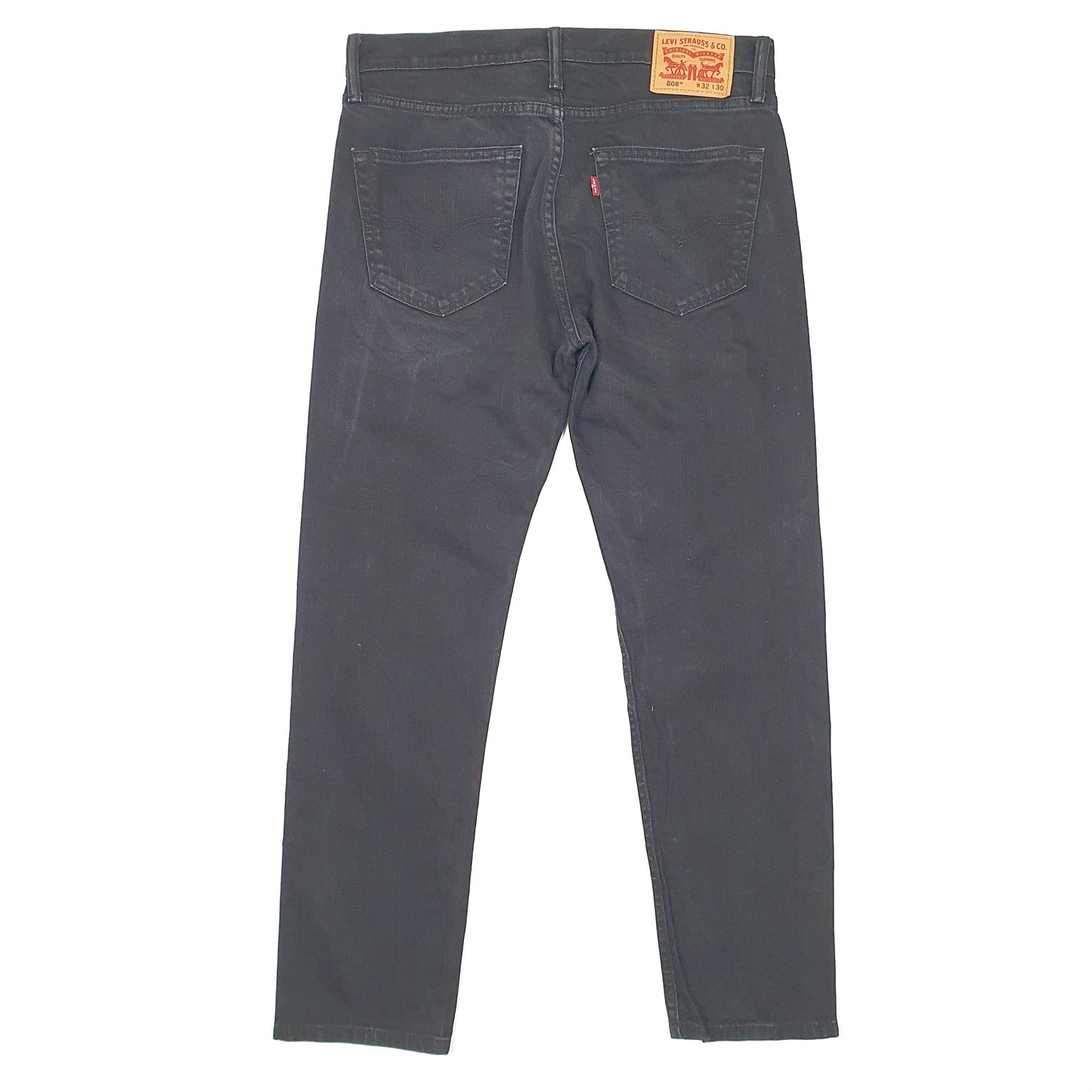 Levis 508 Tapered Fit Jeans W32 L29 Black