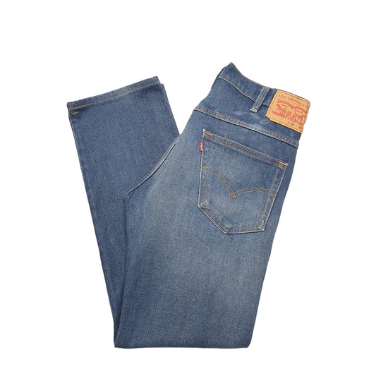 Levis Straight Regular Fit Jeans W31 L32 Blue