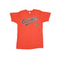 Tultex USA Orioles Baseball Short Sleeve T Shirt Orange