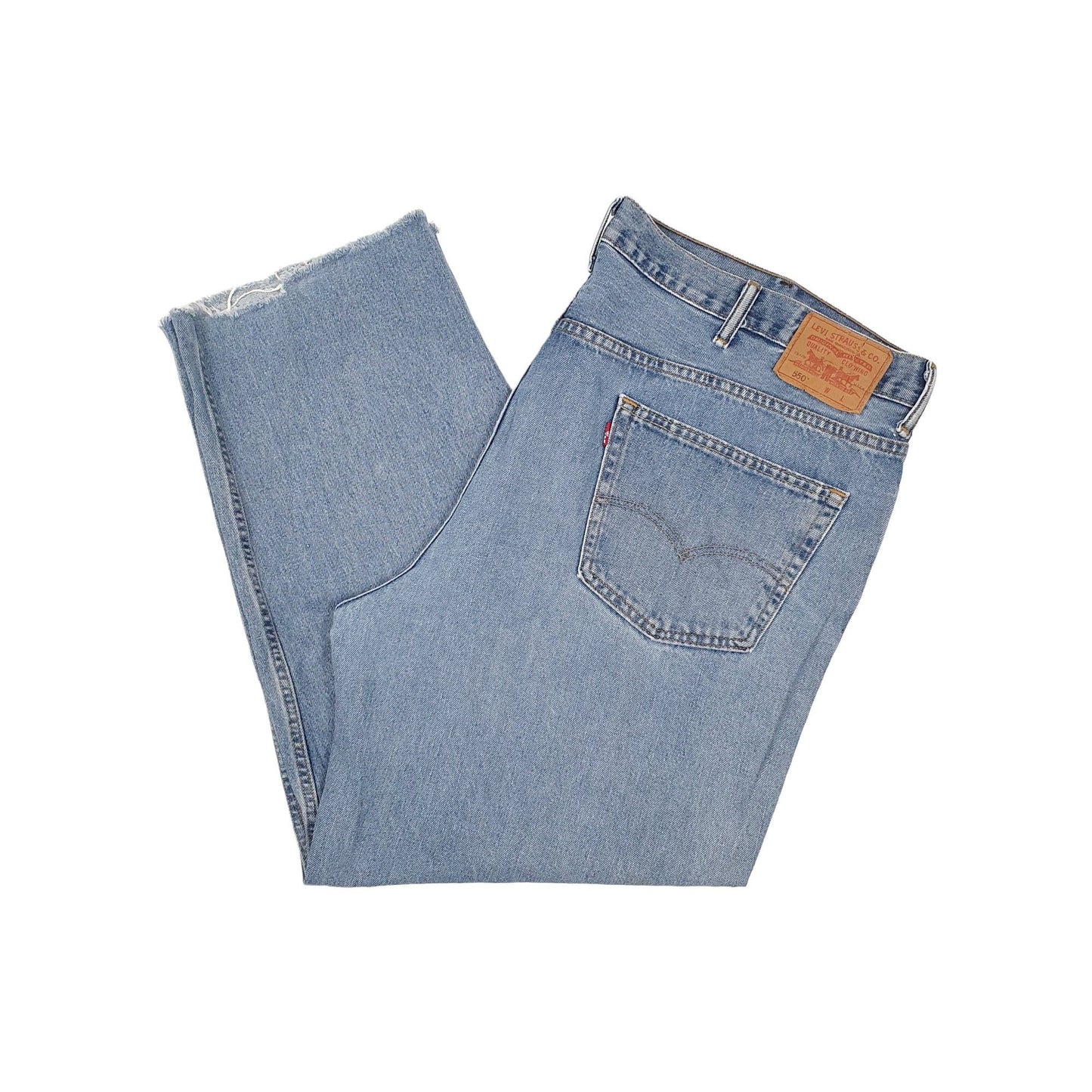 Levis 550 Relaxed Fit Jeans W48 L31 Blue