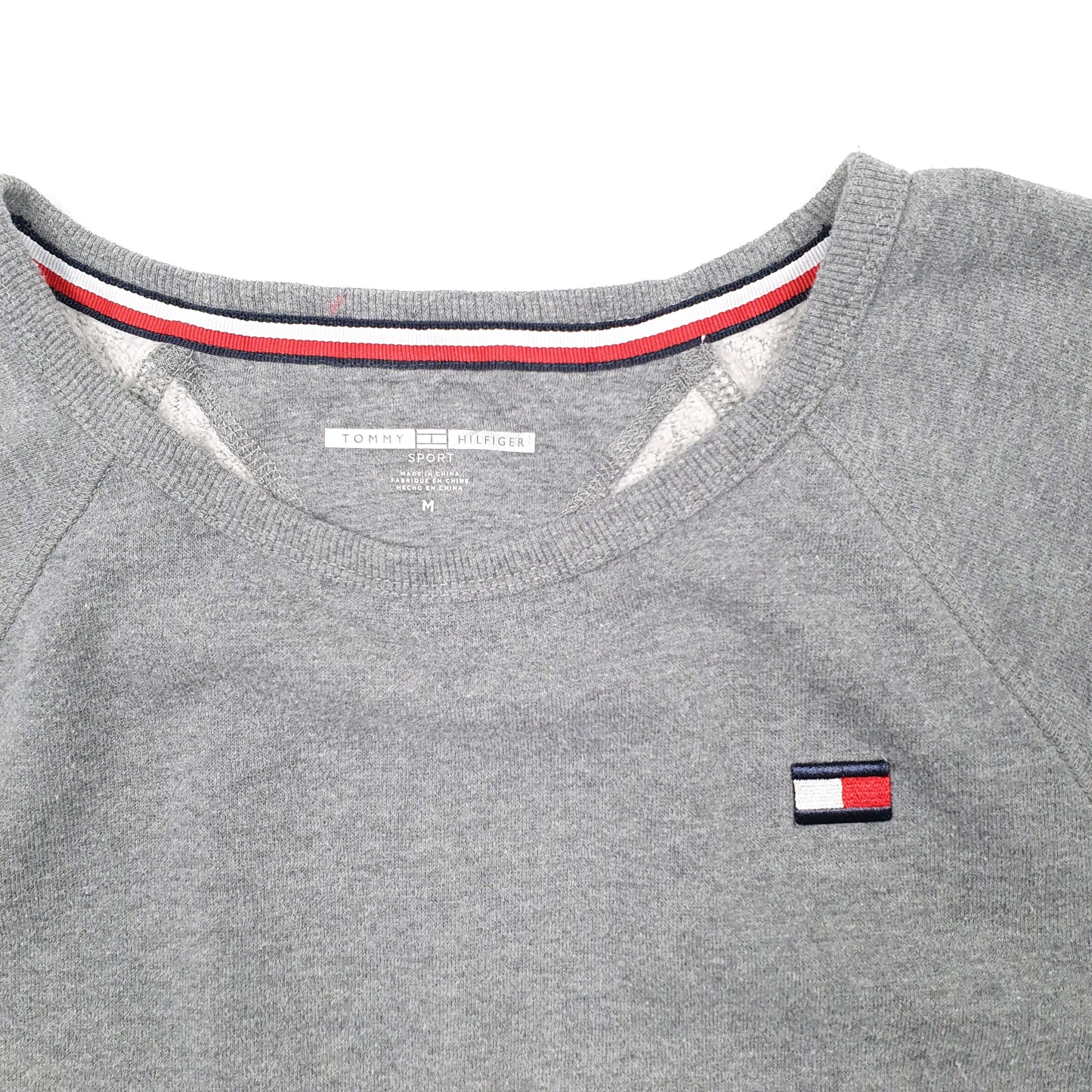 Womens Grey Tommy Hilfiger  Crewneck Jumper