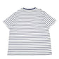 Mens Blue Polo Ralph Lauren Striped Pocket Polo Classic Fit Short Sleeve T Shirt