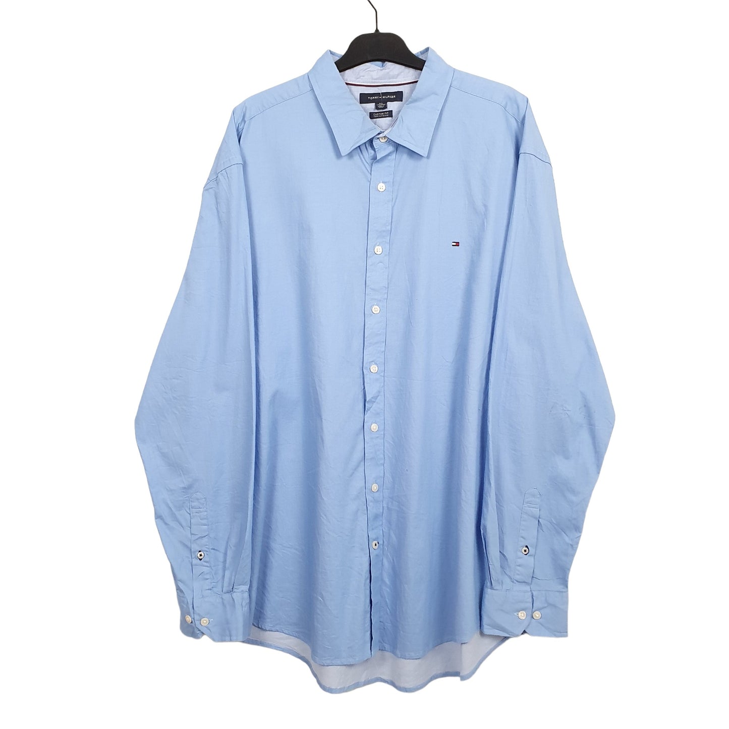 Blue Tommy Hilfiger Long Sleeve Shirt