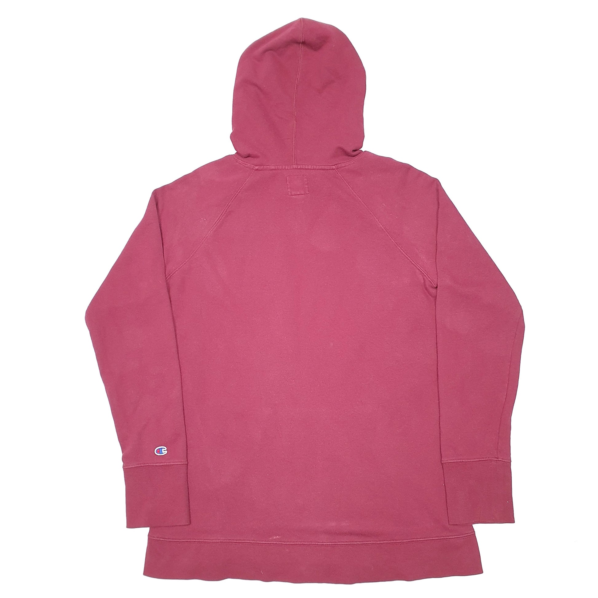 Womens Burgundy Champion  Hoodie Jumper