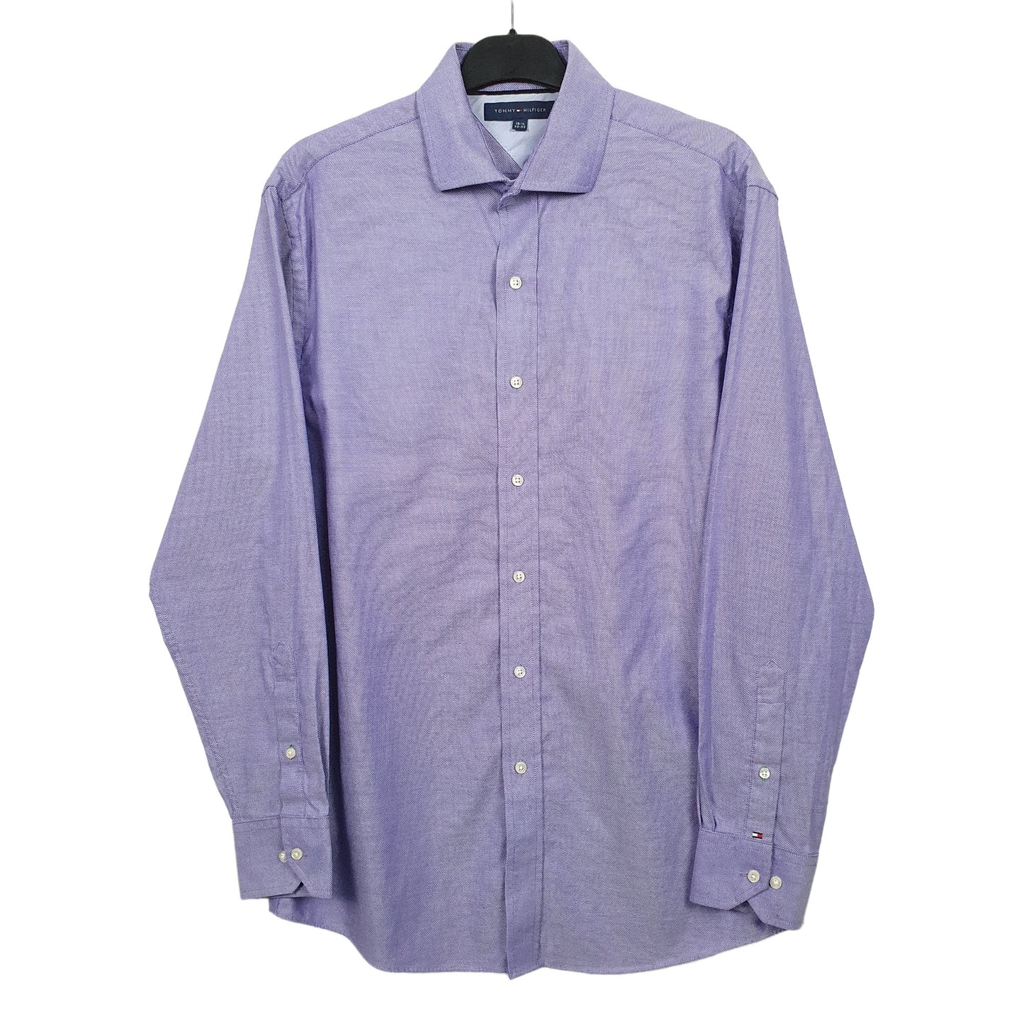 Tommy Hilfiger Long Sleeve Regular Fit Shirt Purple
