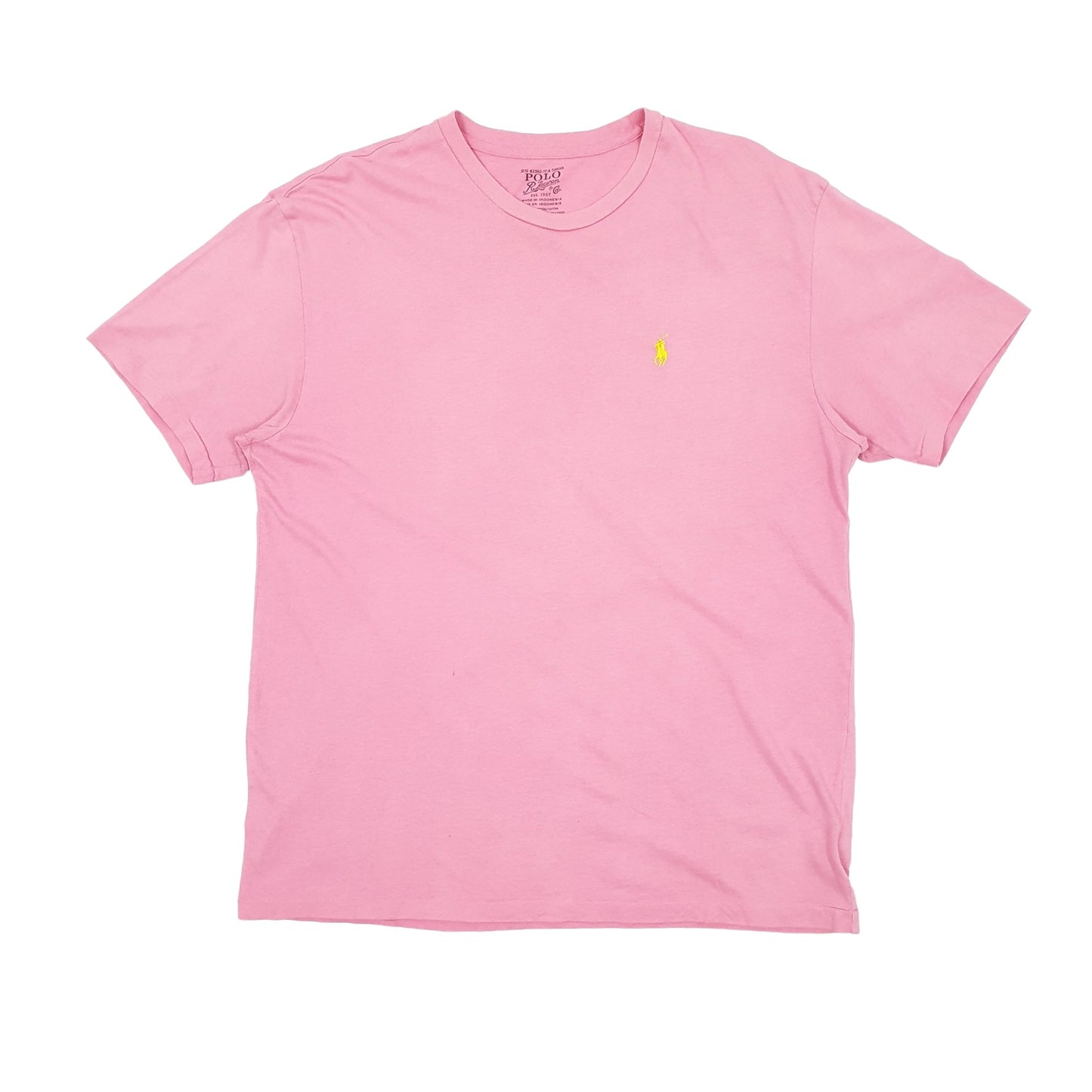 Mens Pink Ralph Lauren  Short Sleeve T Shirt