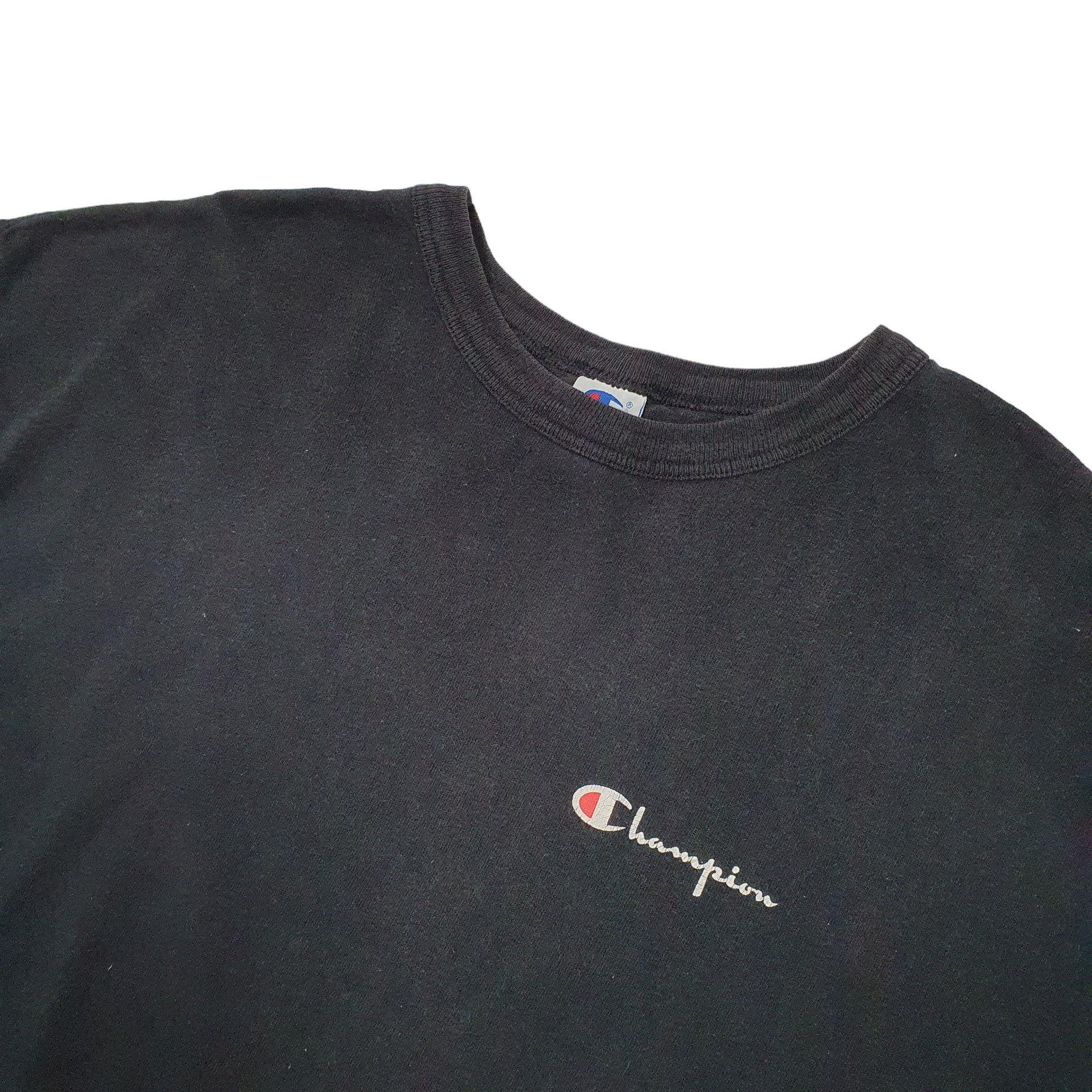 Champion Short Sleeve T Shirt Black
