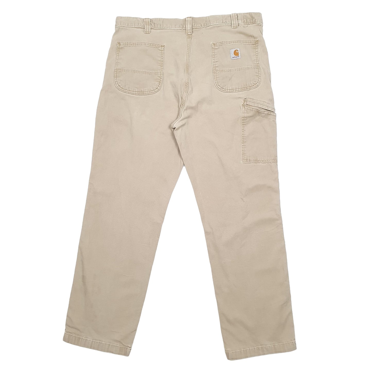 Mens Beige Carhartt  Carpenter Trousers