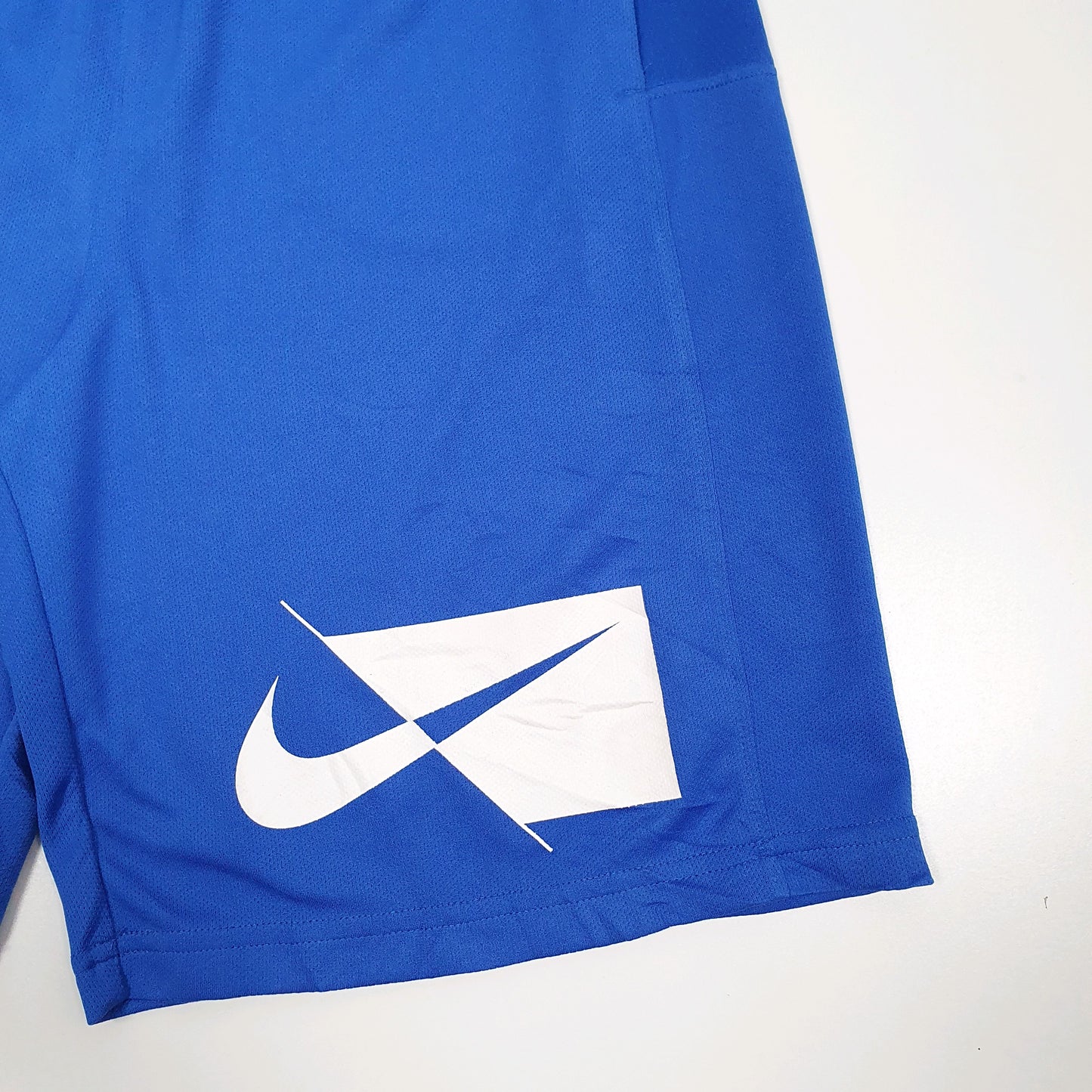 Nike Dri Fit Blue Sport Shorts W26 Blue