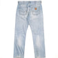 Carhartt Casual Straight Fit WIP Relaxed Jeans W36 L33 Blue