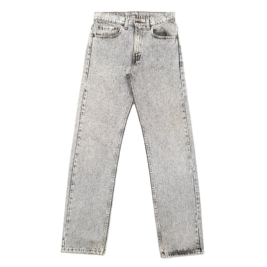 Levis 505 Regular Fit Jeans W31 L32 Grey