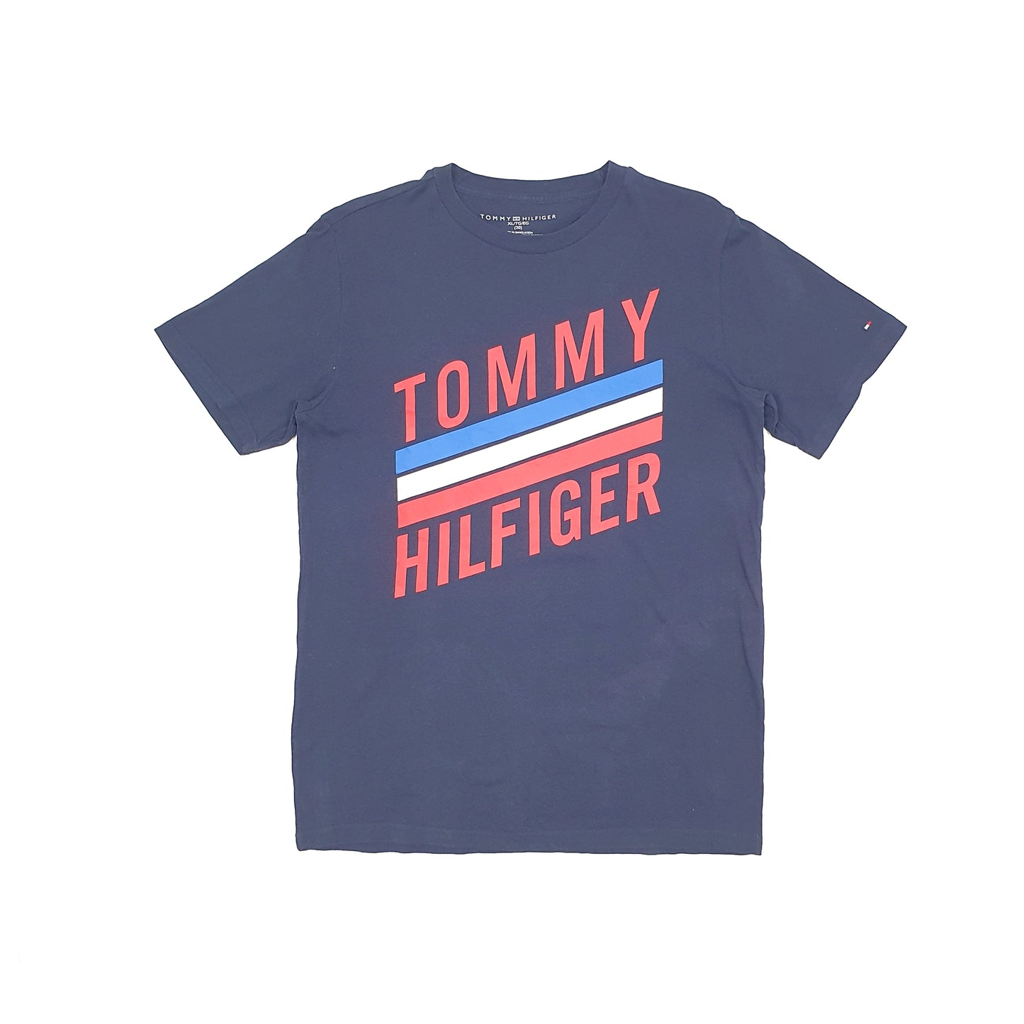 Tommy Hilfiger Short Sleeve T Shirt Navy