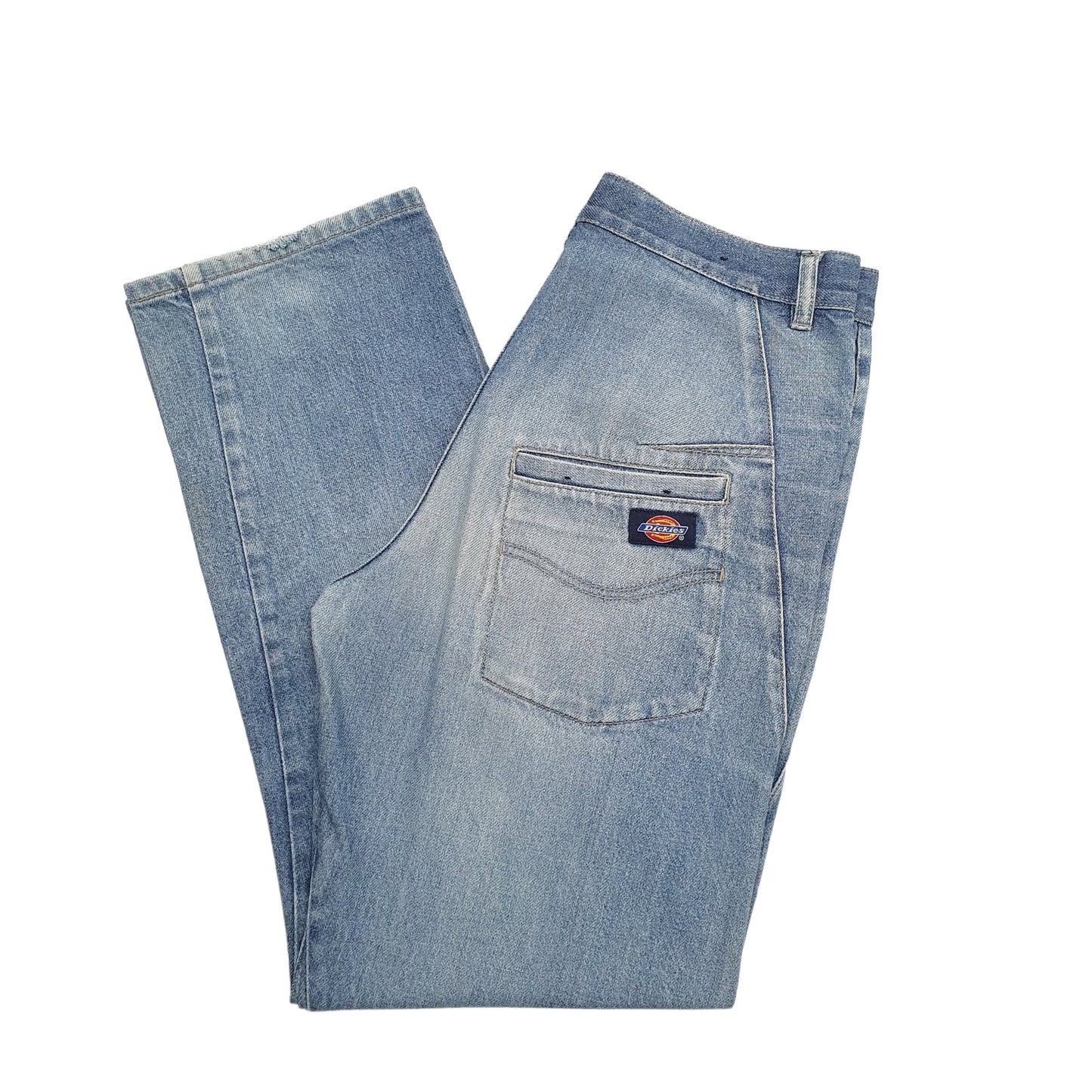 Mens Blue Dickies  Carpenter Trousers