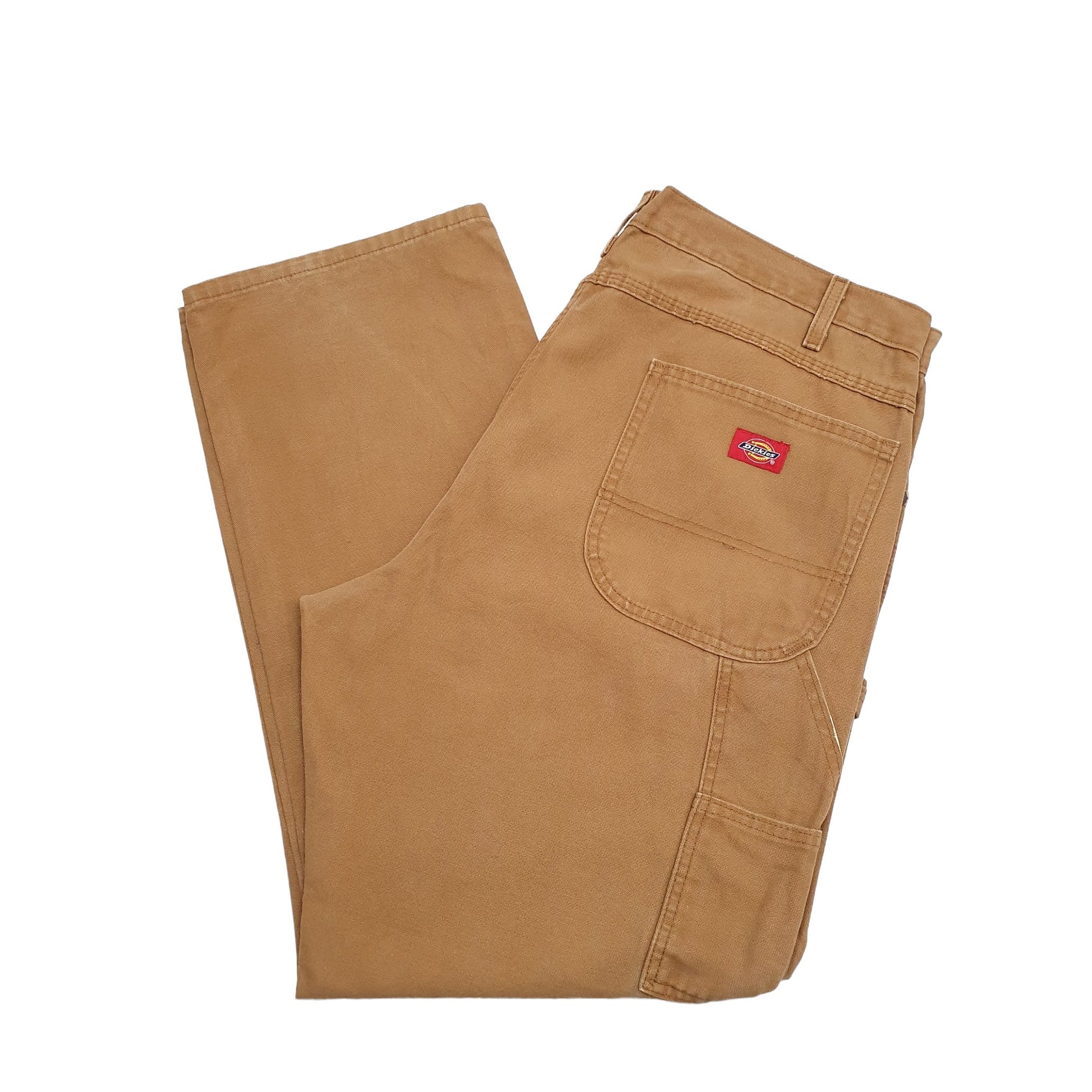 Mens Brown Dickies  Carpenter Trousers