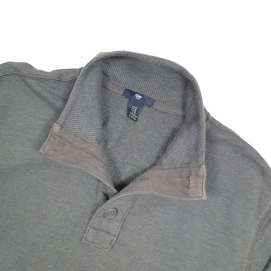GAP Quarter Zip M Grey