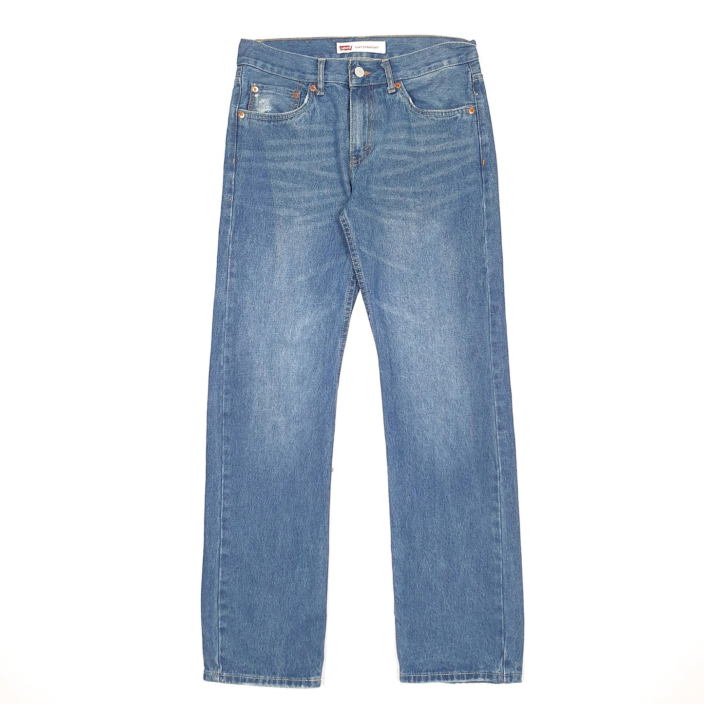Levis 514 Straight Fit Jeans W28 L29 Blue