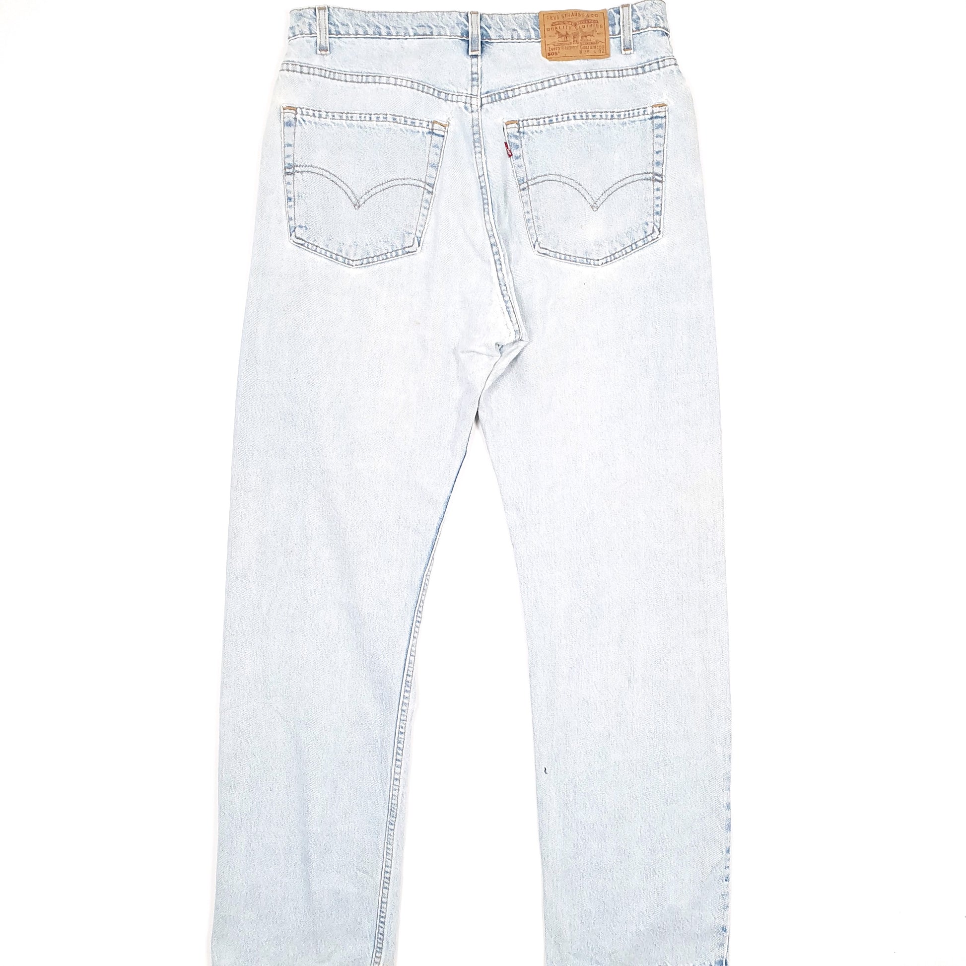 Levis 505 Regular Fit Made In USA Vintage Jeans W36 L33 Blue