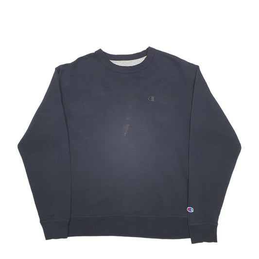 Mens Burgundy Champion  Crewneck Jumper