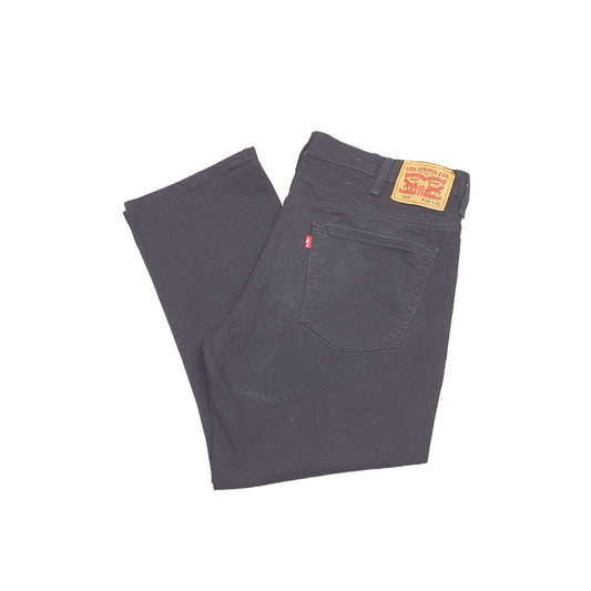 Levis 569 Loose Fit Jeans W38 L26 Black