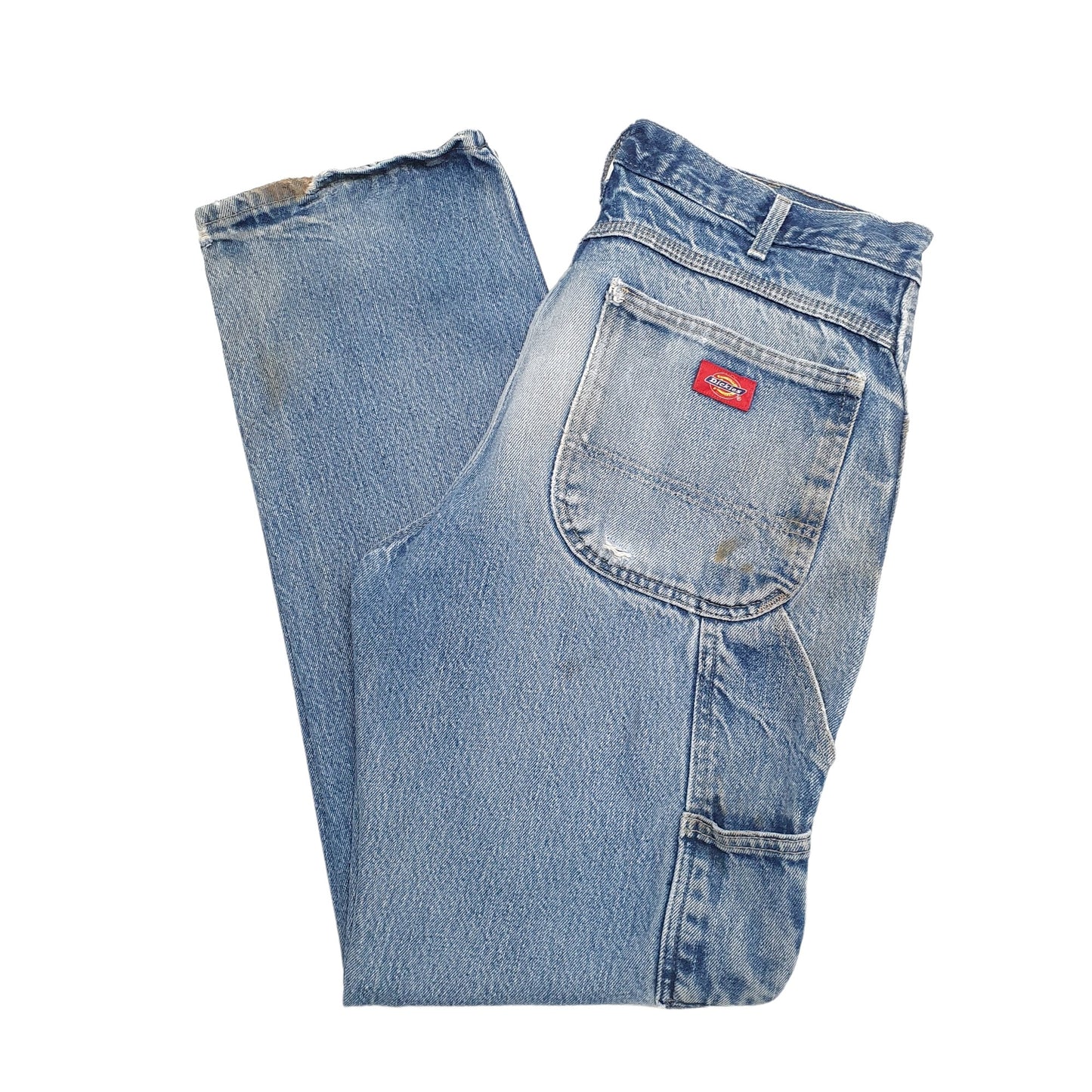 Mens Blue Dickies  Carpenter Trousers